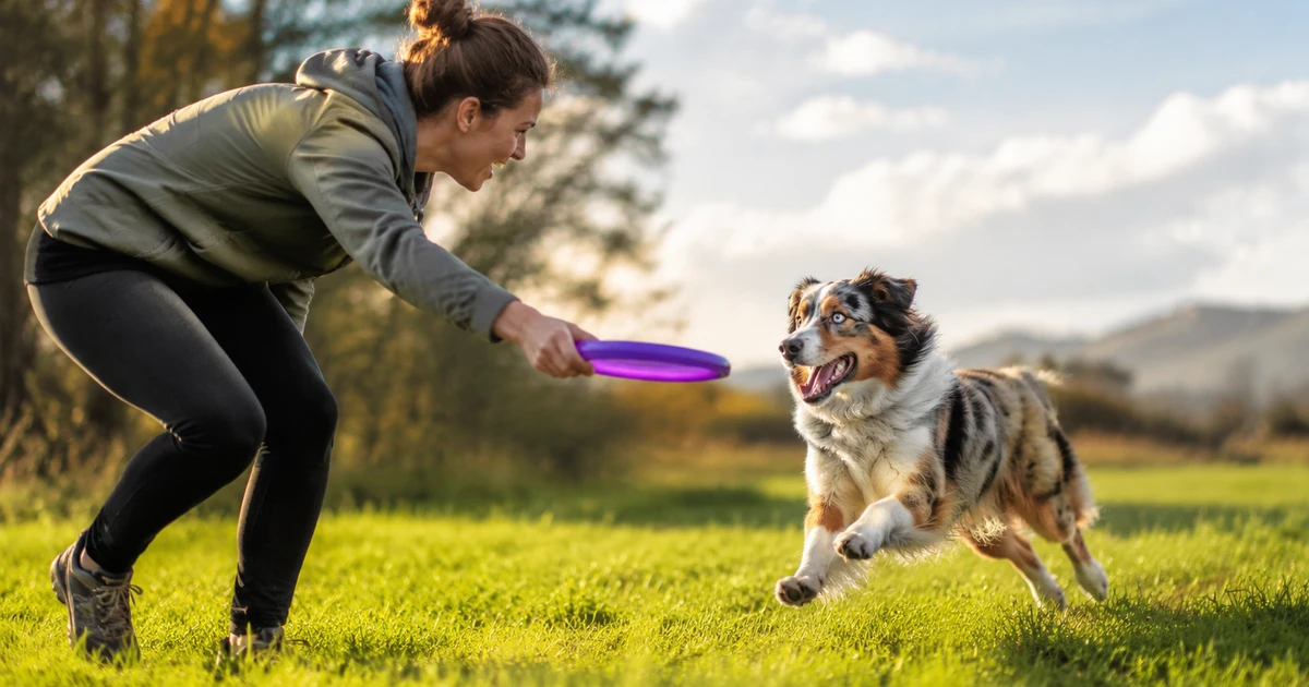 How We Actually Tire Out Our Australian Shepherd (Walks Alone Don't Cut It)