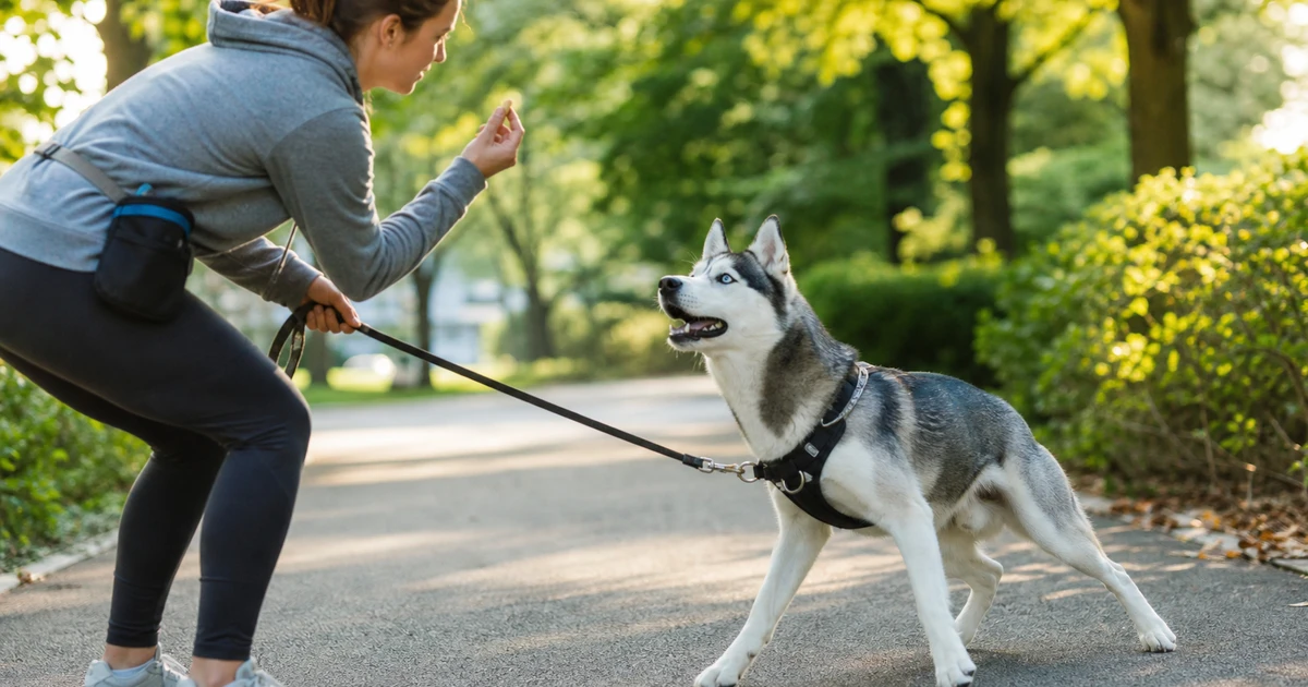 Our Husky Was Dragging Us Down the Street. Here's the Method That Fixed It.