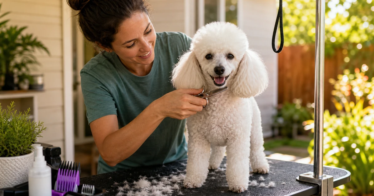 Poodle Grooming at Home: What We Learned After Spending $2,400 a Year at the Groomer