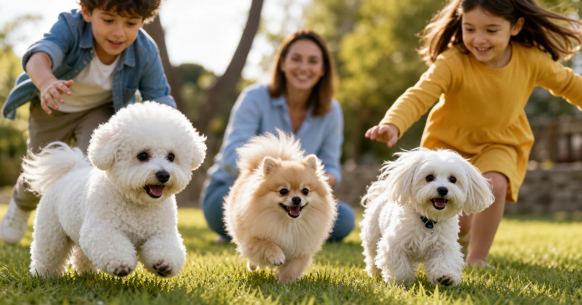 Small Fluffy Dogs That Are Actually Good With Kids