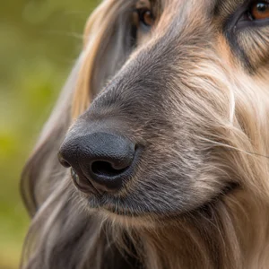 Afghan Hound — nose
