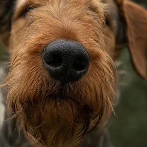 Airedale Terrier — nose