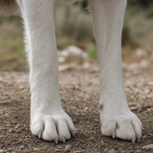 Akbash — paws