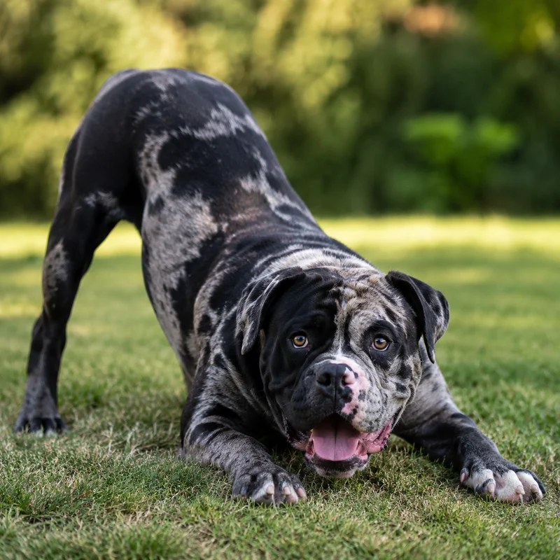 Alapaha Blue Blood Bulldog — playful