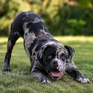Alapaha Blue Blood Bulldog — playful