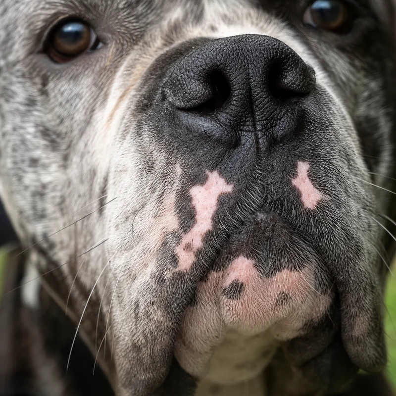 Alapaha Blue Blood Bulldog — nose