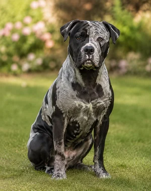 Alapaha Blue Blood Bulldog — sitting