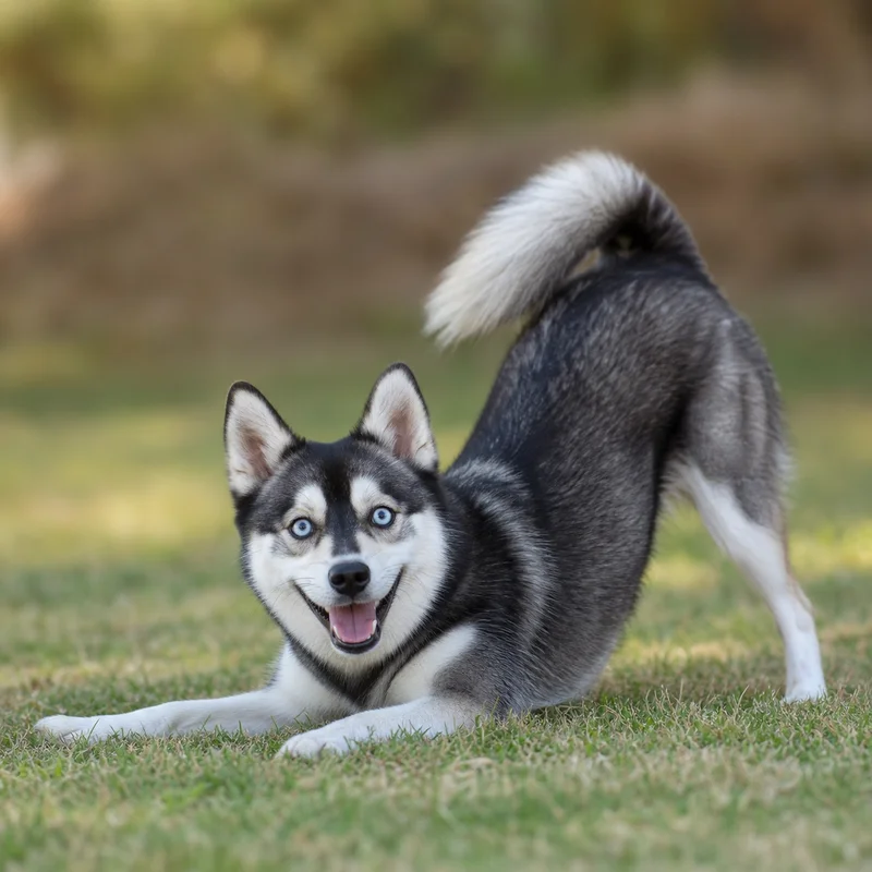 Alaskan Klee Kai — playful