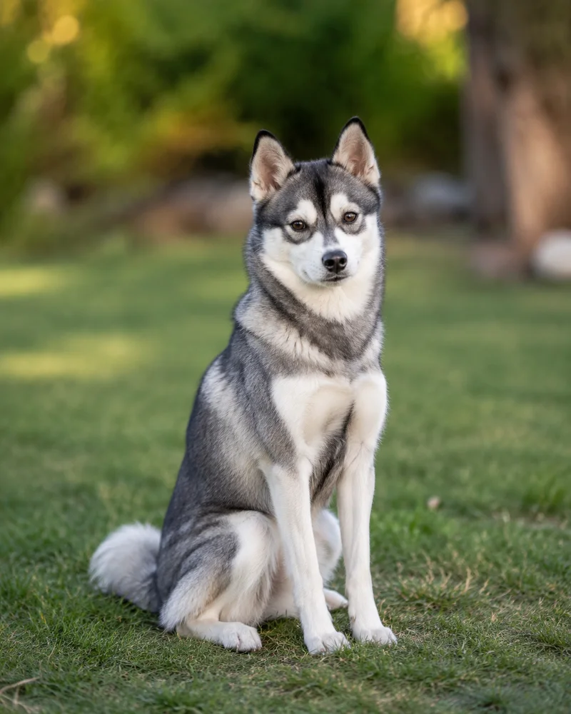 Alaskan Klee Kai — sitting
