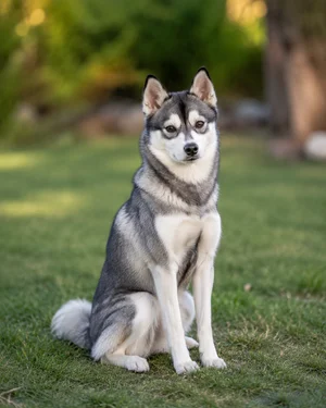 Alaskan Klee Kai — sitting