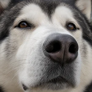 Alaskan Malamute — nose