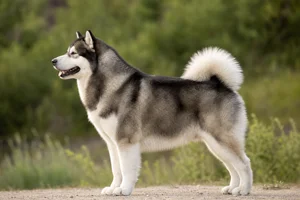Alaskan Malamute dog