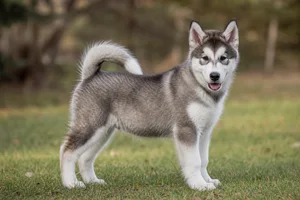 Alaskan Malamute — puppy (~4 mo)