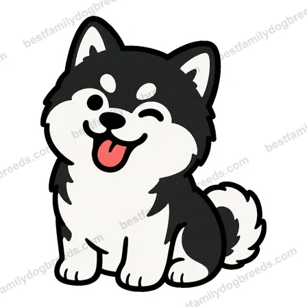 Alaskan Malamute sticker 3