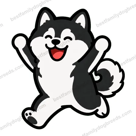 Alaskan Malamute dog meme sticker preview