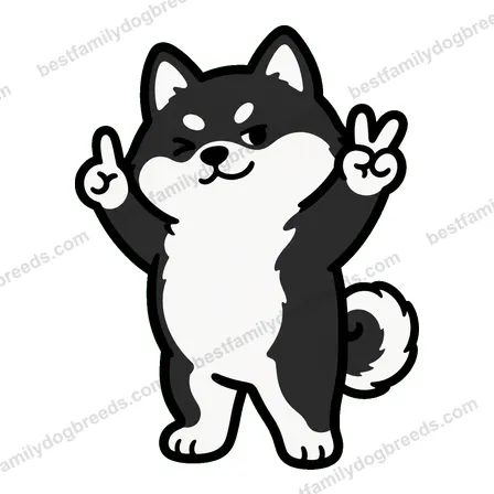 Alaskan Malamute sticker 12