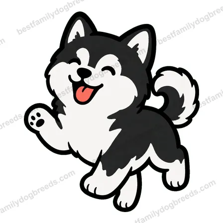 Alaskan Malamute sticker 14