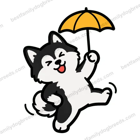 Alaskan Malamute dog meme sticker preview