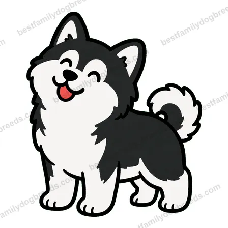Alaskan Malamute sticker 25
