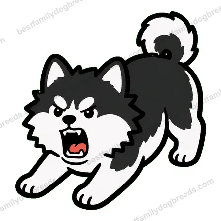 Alaskan Malamute sticker 30