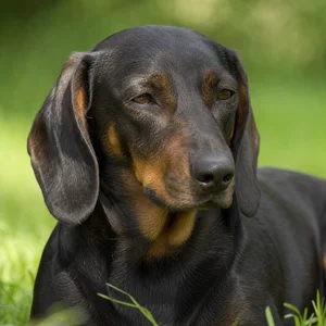 Alpine Dachsbracke — relaxed