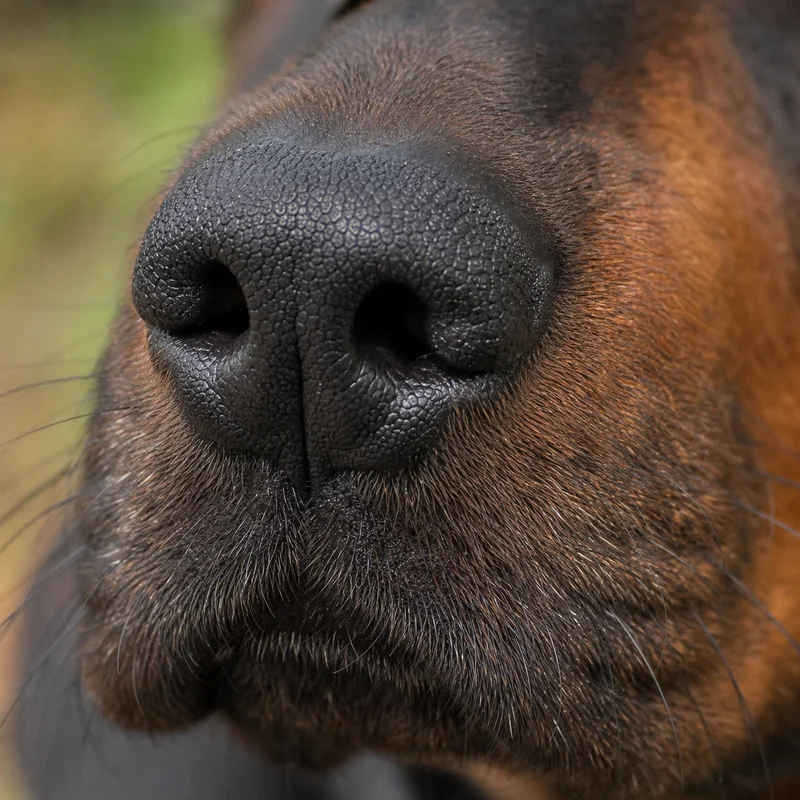 Alpine Dachsbracke — nose