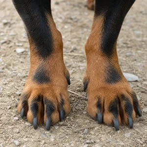 Alpine Dachsbracke — paws