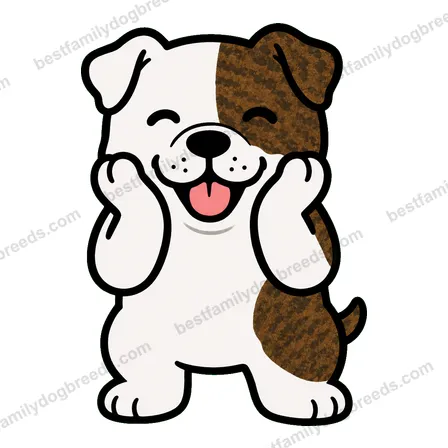 American Bulldog dog meme sticker preview