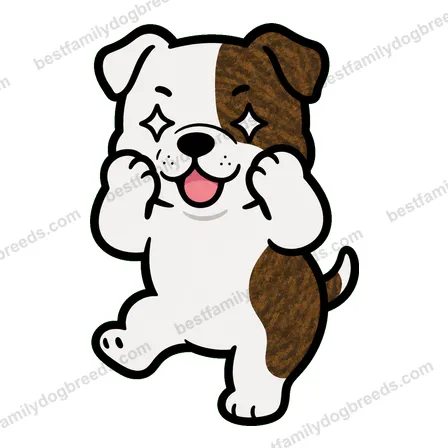 American Bulldog dog meme sticker preview
