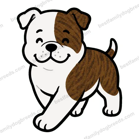 American Bulldog dog meme sticker preview