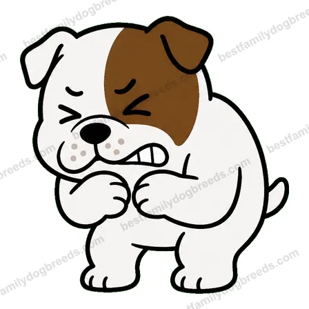 American Bulldog dog meme sticker preview
