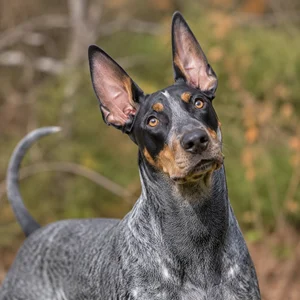 American English Coonhound — alert