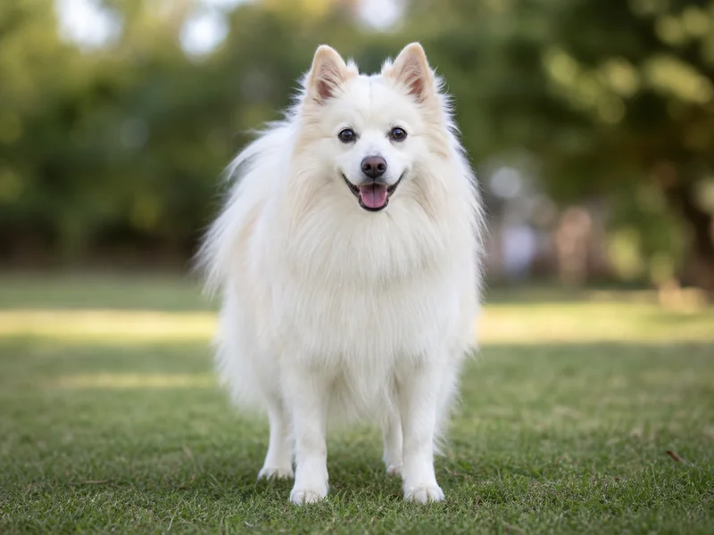 American Eskimo Dog — front