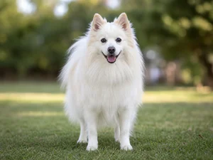 American Eskimo Dog — front