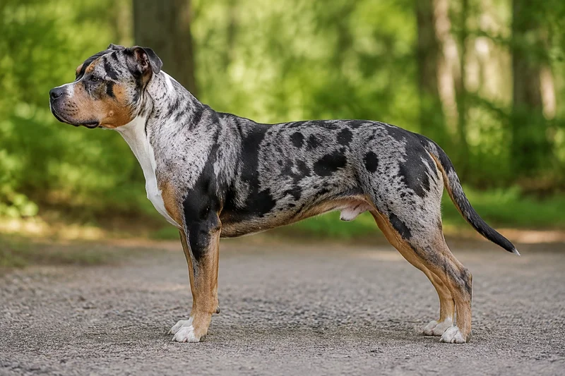 American Staffordshire Terrier — Many colors and patterns coat