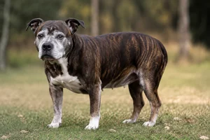 American Staffordshire Terrier — senior