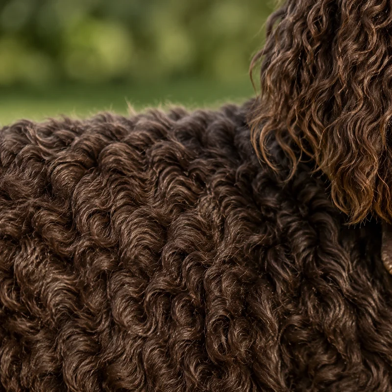 American Water Spaniel — coat texture