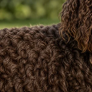 American Water Spaniel — coat texture