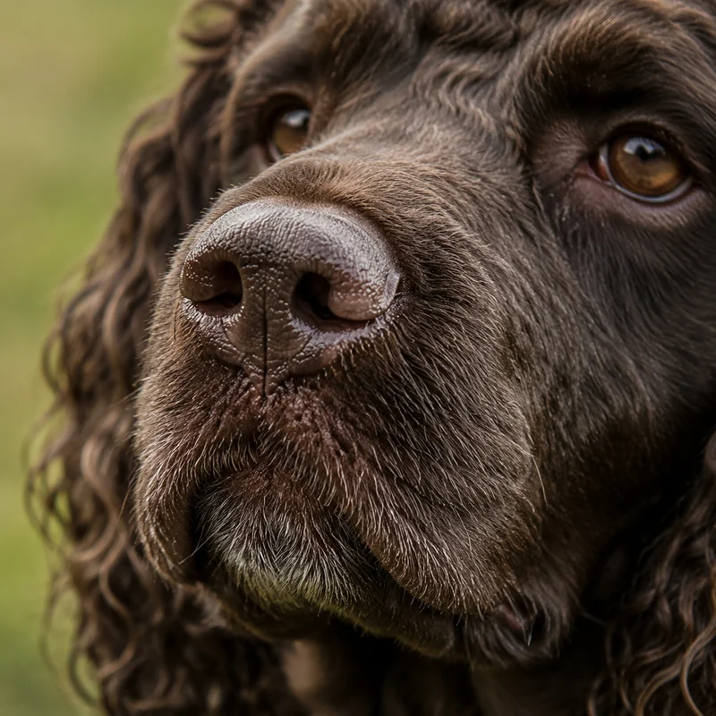 American Water Spaniel — nose