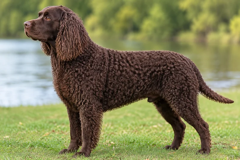 American Water Spaniel — side