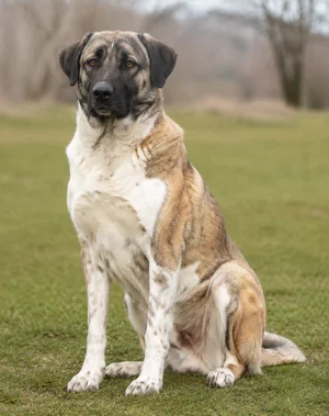 Anatolian Shepherd Dog — sitting