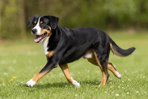 Appenzell Cattle Dog — running