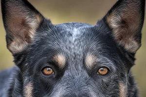 Australian Cattle Dog — eyes