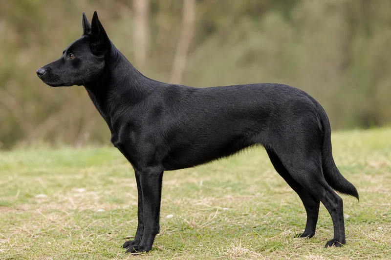Australian Kelpie — Black coat