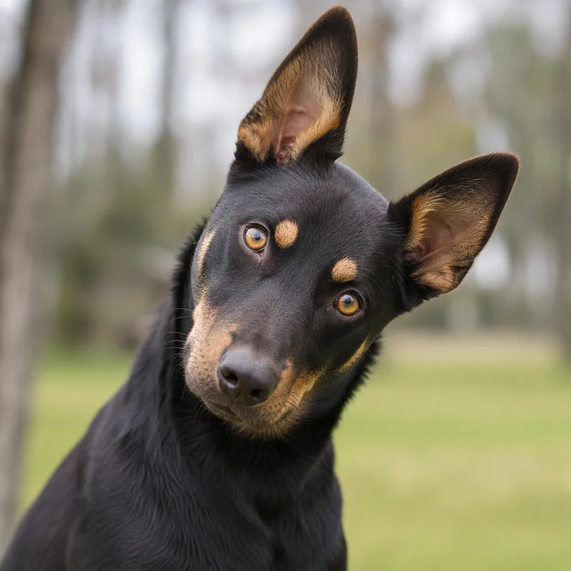 Australian Kelpie — alert