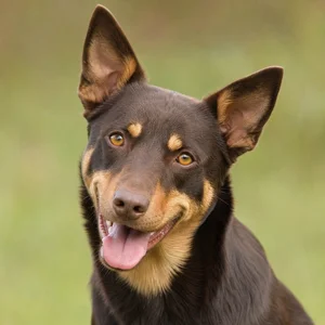 Australian Kelpie — happy