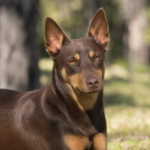 Australian Kelpie — relaxed