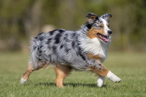 Australian Shepherd — running