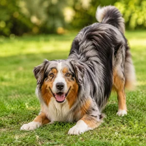 Australian Shepherd — playful