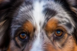 Australian Shepherd — eyes